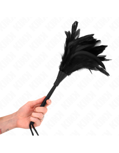 KINK LATIGO DE BORLA DE SILICONA CON FORMA DE ROSA 45 CM