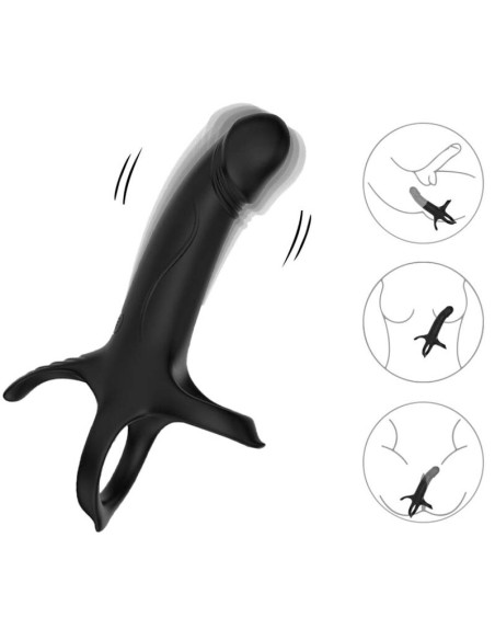 ARMONY DILDO CON ANILLO VIBRADOR CONTROL