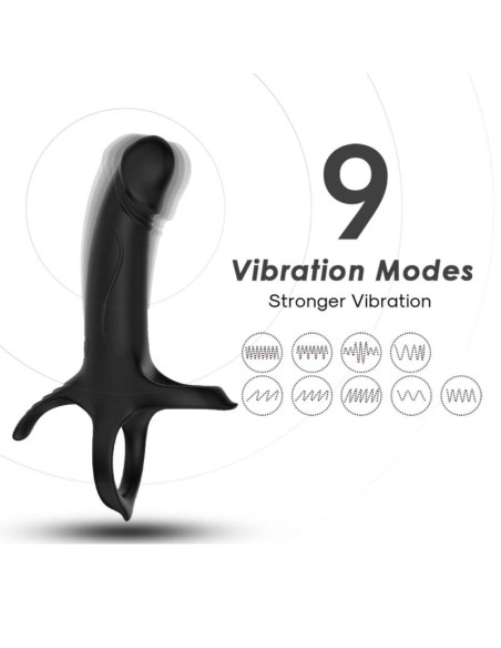 ARMONY DILDO CON ANILLO VIBRADOR CONTROL