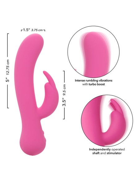 CALEXOTICS FIRST TIME VIBRADOR RABBIT RECARGABLE ROSA CALEXOTICS FIRST TIME VIBRADOR RABBIT RECARGABLE ROSA