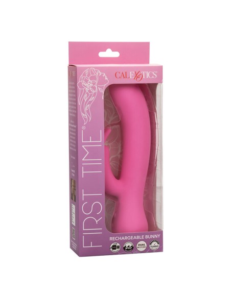 CALEXOTICS FIRST TIME VIBRADOR RABBIT RECARGABLE ROSA CALEXOTICS FIRST TIME VIBRADOR RABBIT RECARGABLE ROSA