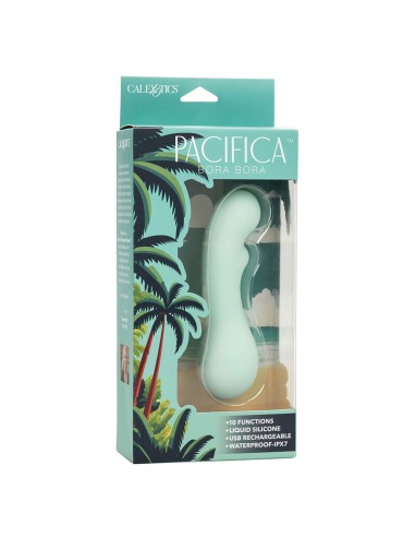 CALEXOTICS PACIFICA BORA BORA ESTIMULADOR PUNTO G 10 VIBRACIONES AQUA