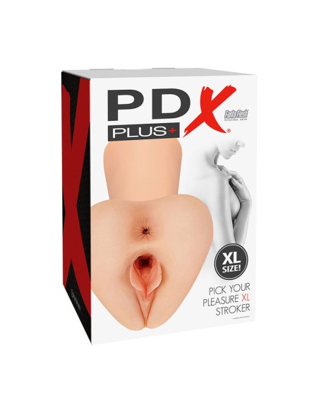PDX PLUS PICK YOUR PLEASURE MASTURBADOR REALASTICO XL NATURAL