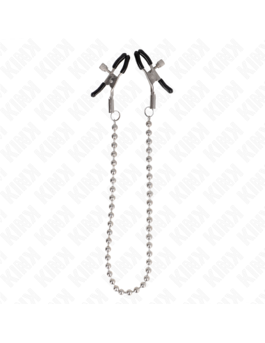 KINK PINZAS PARA PEZONES CON CADENA DE BOLAS 30 CM