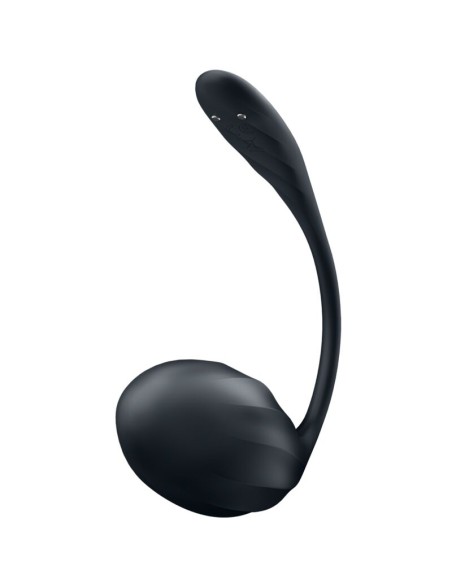SATISFYER RIBBED PETAL ESTIMULADOR PUNTO G CONTROL REMOTO NEGRO APP GRATUITA