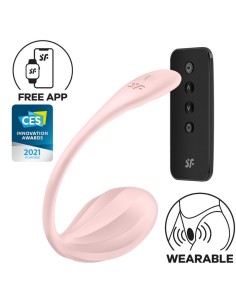 SATISFYER RIBBED PETAL ESTIMULADOR PUNTO G CONTROL REMOTO ROSA APP GRATUITA