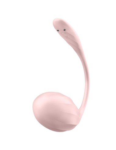 SATISFYER RIBBED PETAL ESTIMULADOR PUNTO G CONTROL REMOTO ROSA APP GRATUITA