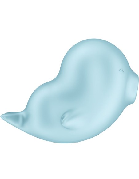 SATISFYER SASSY SEAL ESTIMULADOR VIBRADOR AZUL