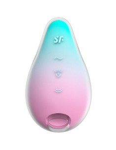 SATISFYER MERMAID VIBES ESTIMULADOR VIBRADOR MENTA Y ROSA 2