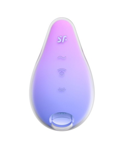 SATISFYER MERMAID VIBES ESTIMULADOR VIBRADOR VIOLETA Y ROSA