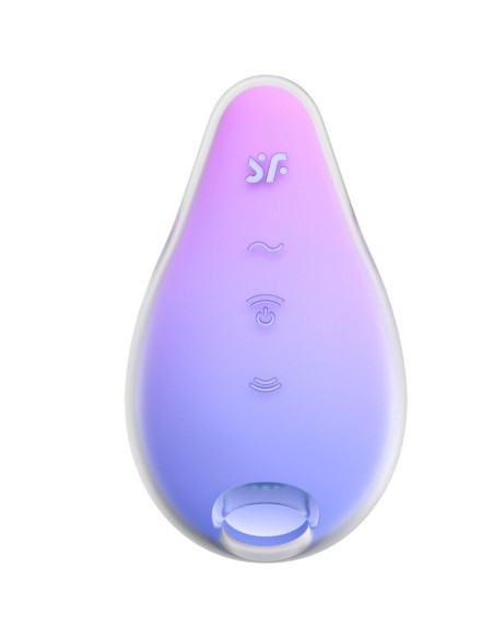 SATISFYER MERMAID VIBES ESTIMULADOR VIBRADOR VIOLETA Y ROSA