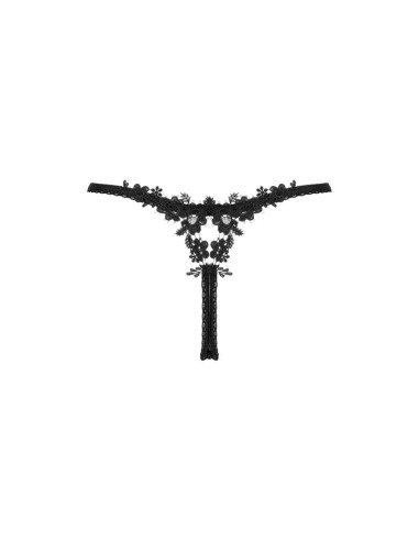 OBSESSIVE CELIA NOIR TANGA M L
