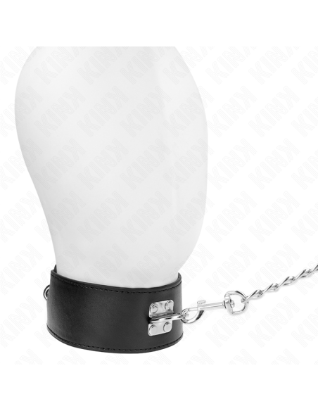 KINK COLLAR CON CORREA 65 CM ANCHO NEGRO AJUSTABLE 335 41 CM X 5 CM