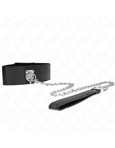 KINK COLLAR CON CORREA 65 CM ANCHO NEGRO AJUSTABLE 335 41 CM X 5 CM