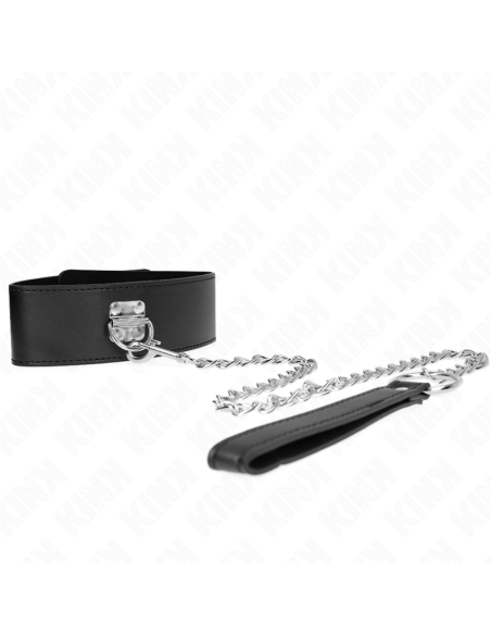 KINK COLLAR CON CORREA 65 CM ANCHO NEGRO AJUSTABLE 335 41 CM X 5 CM