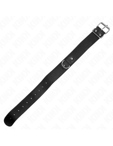 KINK COLLAR CON CORREA 116 CM FINO NEGRO AJUSTABLE 32 50 CM X 8 CM