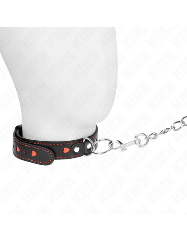 KINK COLLAR CON CORREA 65 CM DETALLES CORAZAN 525 X 25 CM