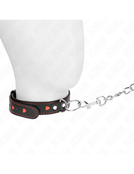 KINK COLLAR CON CORREA 65 CM DETALLES CORAZAN 525 X 25 CM