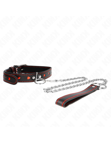 KINK COLLAR CON CORREA 65 CM DETALLES CORAZAN 525 X 25 CM