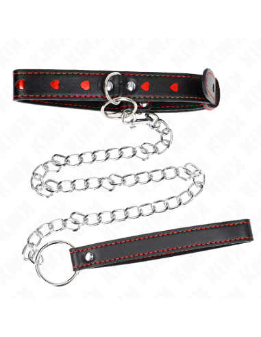 KINK COLLAR CON CORREA 65 CM DETALLES CORAZAN 525 X 25 CM