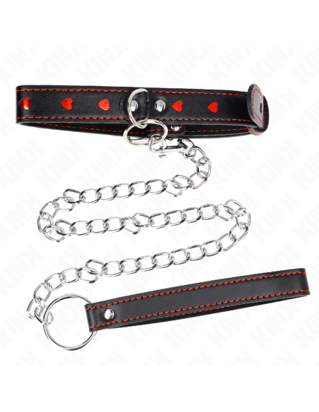 KINK COLLAR CON CORREA 65 CM DETALLES CORAZAN 525 X 25 CM
