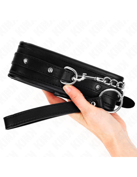 KINK COLLAR CON CORREA 65 CM HEBILLA BRILLANTE 485 CM X 53 CM