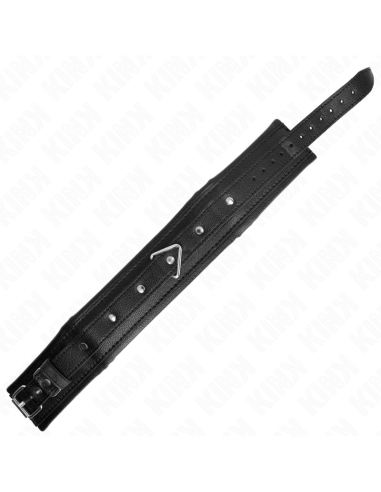 KINK COLLAR CON CORREA ESPONJA IMITACIAN CUERO MODELO 1 AJUSTABLE 37 54 CM X 3 CM
