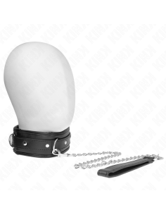 KINK COLLAR CON CORREA ESPONJA IMITACIAN CUERO MODELO 3 AJUSTABLE 37 54 CM X 3 CM