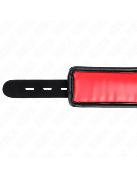 KINK COLLAR CON CORREA ESPONJA IMITACIAN CUERO MODELO 3 AJUSTABLE 37 54 CM X 3 CM