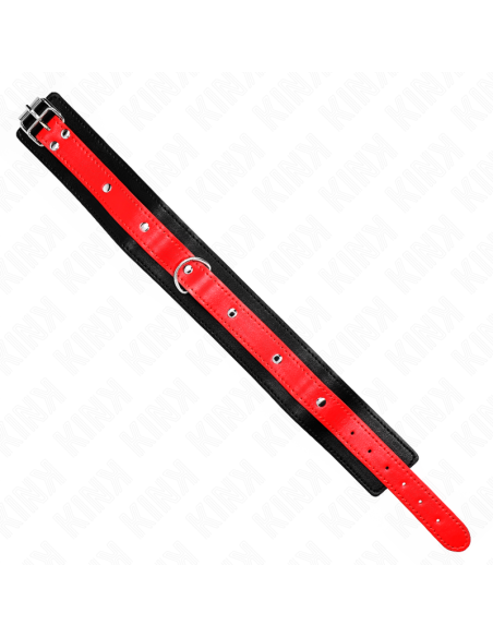 KINK COLLAR CON CORREA 65 CM ROJO AJUSTABLE 36 43 CM X 5 CM