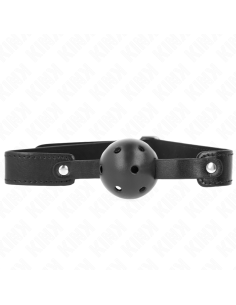 KINK MORDAZA DE BOLA 45 CM TRANSPIRABLE NEGRO 65 x 25 CM