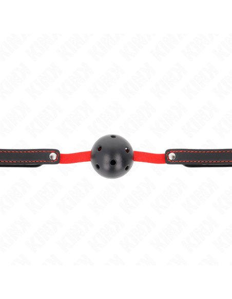 KINK MORDAZA DE BOLA 45 CM DURA HUECA CON CINTURAN ELASTICO 56 x 15 CM