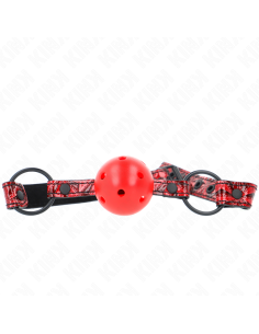 KINK MORDAZA DE BOLA 45 CM CON PATRAN DE DIAMANTE MODELO 1 645 CM AJUSTABLE 42 60 CM