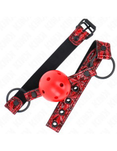 KINK MORDAZA DE BOLA 45 CM CON PATRAN DE DIAMANTE MODELO 1 645 CM AJUSTABLE 42 60 CM 2