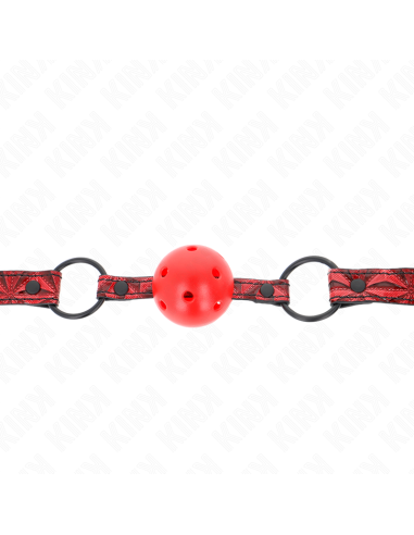 KINK MORDAZA DE BOLA 45 CM CON PATRAN DE DIAMANTE MODELO 1 645 CM AJUSTABLE 42 60 CM