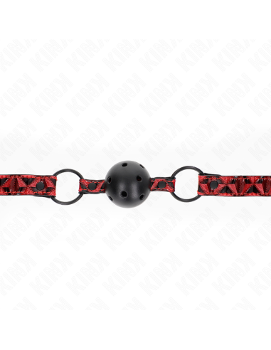 KINK MORDAZA DE BOLA 45 CM CON PATRAN DE DIAMANTE MODELO 2 645 CM AJUSTABLE 42 60 CM