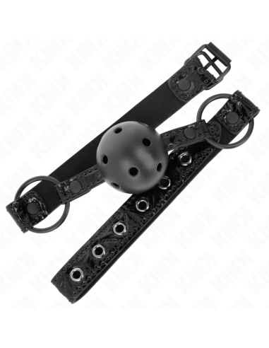 KINK MORDAZA DE BOLA 45 CM CON PATRAN DE DIAMANTE MODELO 3 645 CM AJUSTABLE 42 60 CM