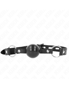 KINK MORDAZA DE BOLA 4 CM TPE NEGRO 60 x 2 CM