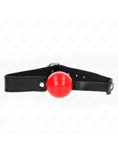 KINK MORDAZA DE BOLA 4 CM SUAVE DE TPE MODELO 1 66 x 25 CM AJUSTABLE 41 61 CM