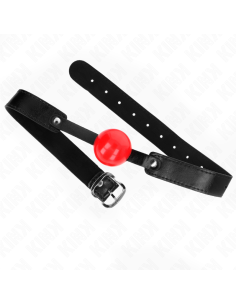 KINK MORDAZA DE BOLA 4 CM SUAVE DE TPE MODELO 1 66 x 25 CM AJUSTABLE 41 61 CM 2
