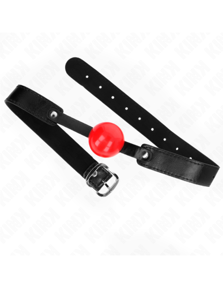 KINK MORDAZA DE BOLA 4 CM SUAVE DE TPE MODELO 1 66 x 25 CM AJUSTABLE 41 61 CM