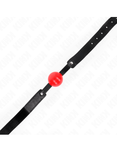 KINK MORDAZA DE BOLA 4 CM SUAVE DE TPE MODELO 1 66 x 25 CM AJUSTABLE 41 61 CM