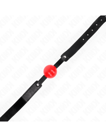 KINK MORDAZA DE BOLA 4 CM SUAVE DE TPE MODELO 1 66 x 25 CM AJUSTABLE 41 61 CM