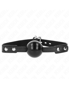 KINK MORDAZA DE BOLA 4 CM SUAVE DE TPE MODELO 3 60 x 2 CM AJUSTABLE 37 52 CM