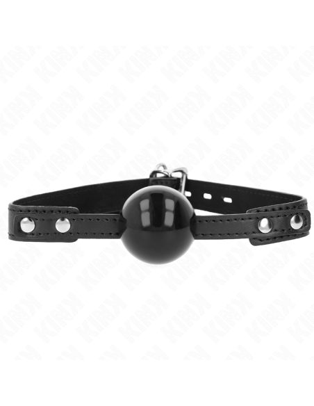KINK MORDAZA DE BOLA 4 CM SUAVE DE TPE MODELO 3 60 x 2 CM AJUSTABLE 37 52 CM