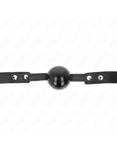 KINK MORDAZA DE BOLA 4 CM SUAVE DE TPE MODELO 3 60 x 2 CM AJUSTABLE 37 52 CM