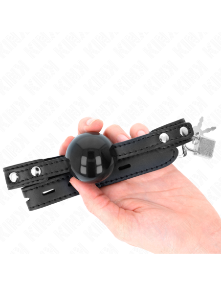 KINK MORDAZA DE BOLA 4 CM SUAVE DE TPE MODELO 3 60 x 2 CM AJUSTABLE 37 52 CM