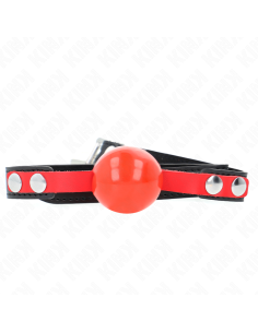 KINK MORDAZA DE BOLA 4 CM SUAVE DE TPE MODELO 4 60 x 2 CM AJUSTABLE 37 52 CM