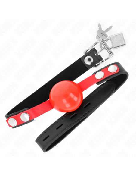 KINK MORDAZA DE BOLA 4 CM SUAVE DE TPE MODELO 4 60 x 2 CM AJUSTABLE 37 52 CM