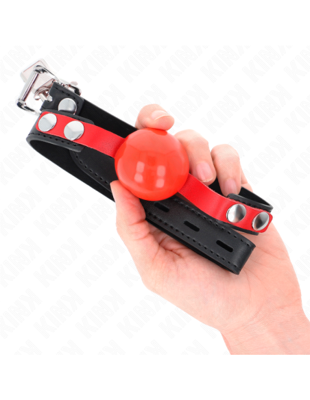 KINK MORDAZA DE BOLA 4 CM SUAVE DE TPE MODELO 4 60 x 2 CM AJUSTABLE 37 52 CM